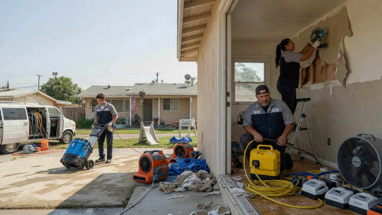 Water Damage Restoration in Stallings, NC near me